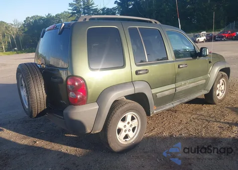 2006 Jeep Liberty Sport from USA, damaged, VIN 1J8GL48K86W243783